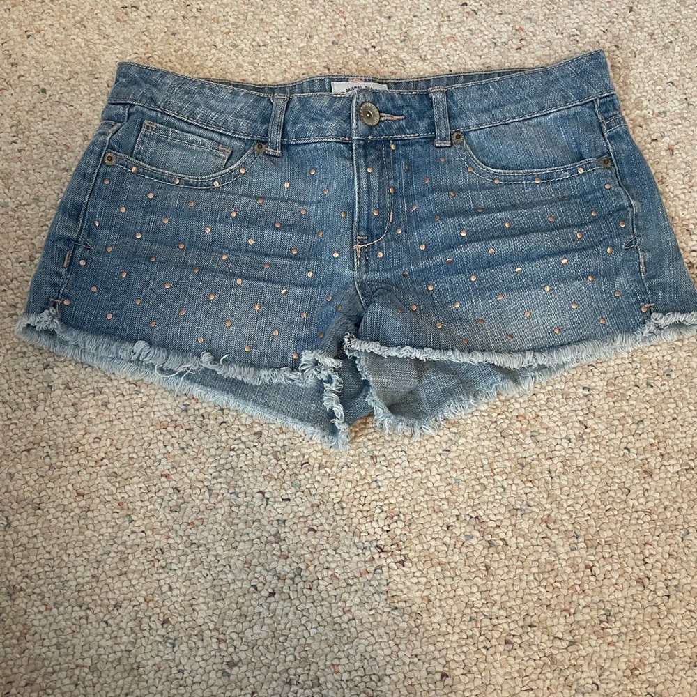 Aeropostale speckled Jean shorts